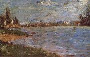 Two Sides of the river Georges Seurat